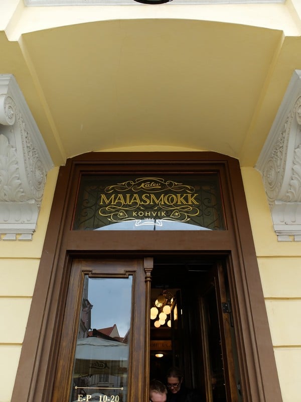 Estonya'nın tarihi kahve durağı: Maiasmokk Cafe'de 26