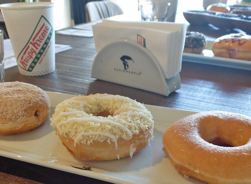 Dünya Kahve Günü'nün tatlı tadı Krispy Kreme 2